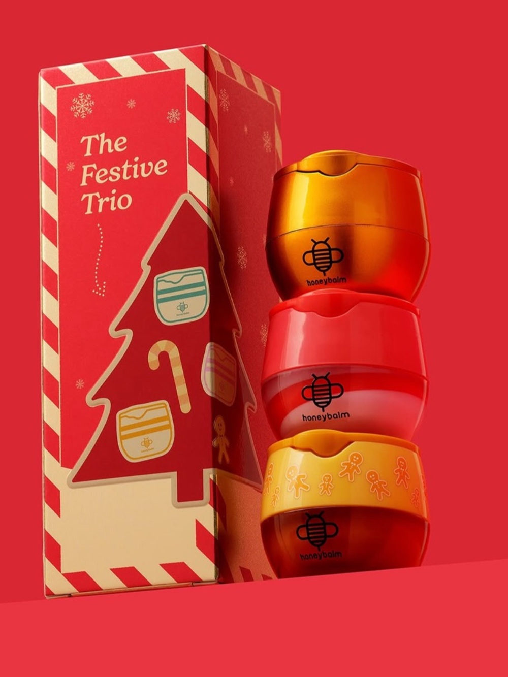 Honeybalm Festive Trio NEW Lipbalms